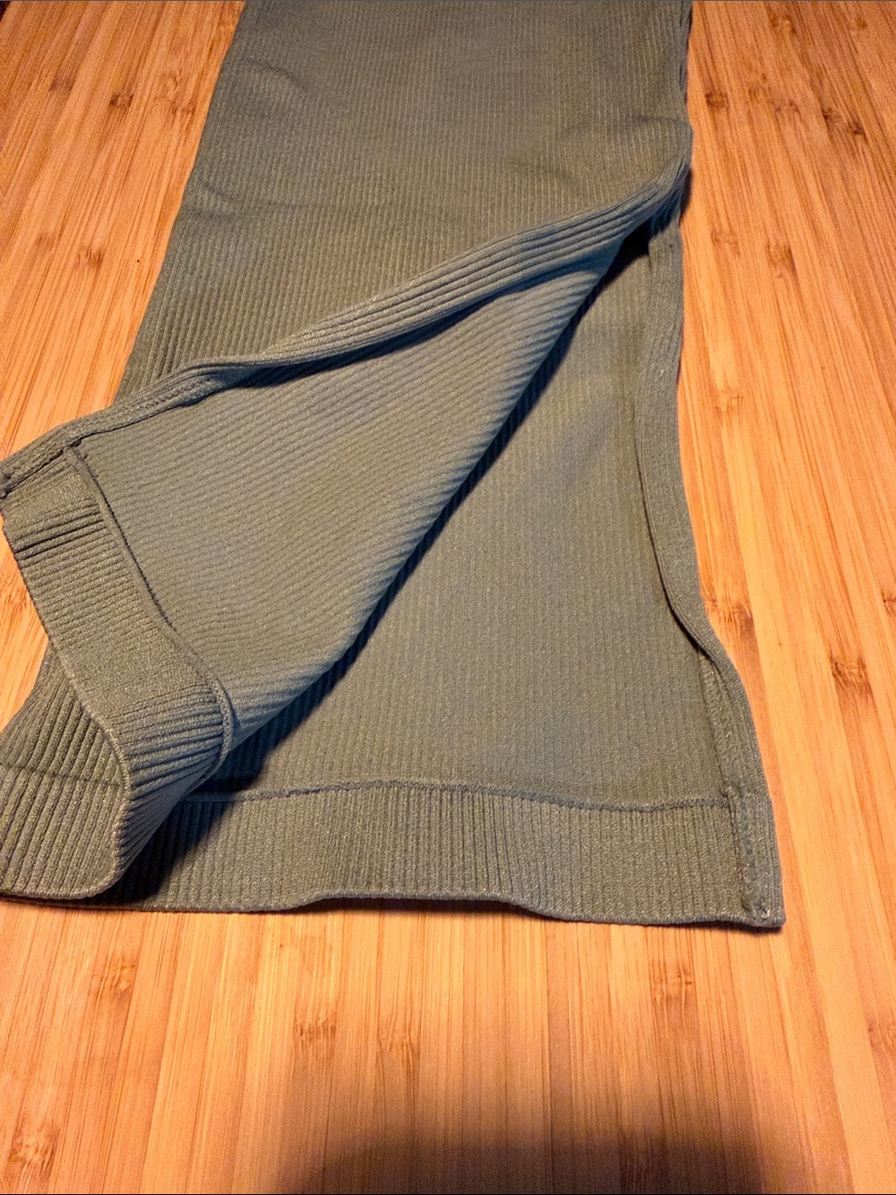 Fabletics Ribbed Flare Leggings - Picture 2 of 5